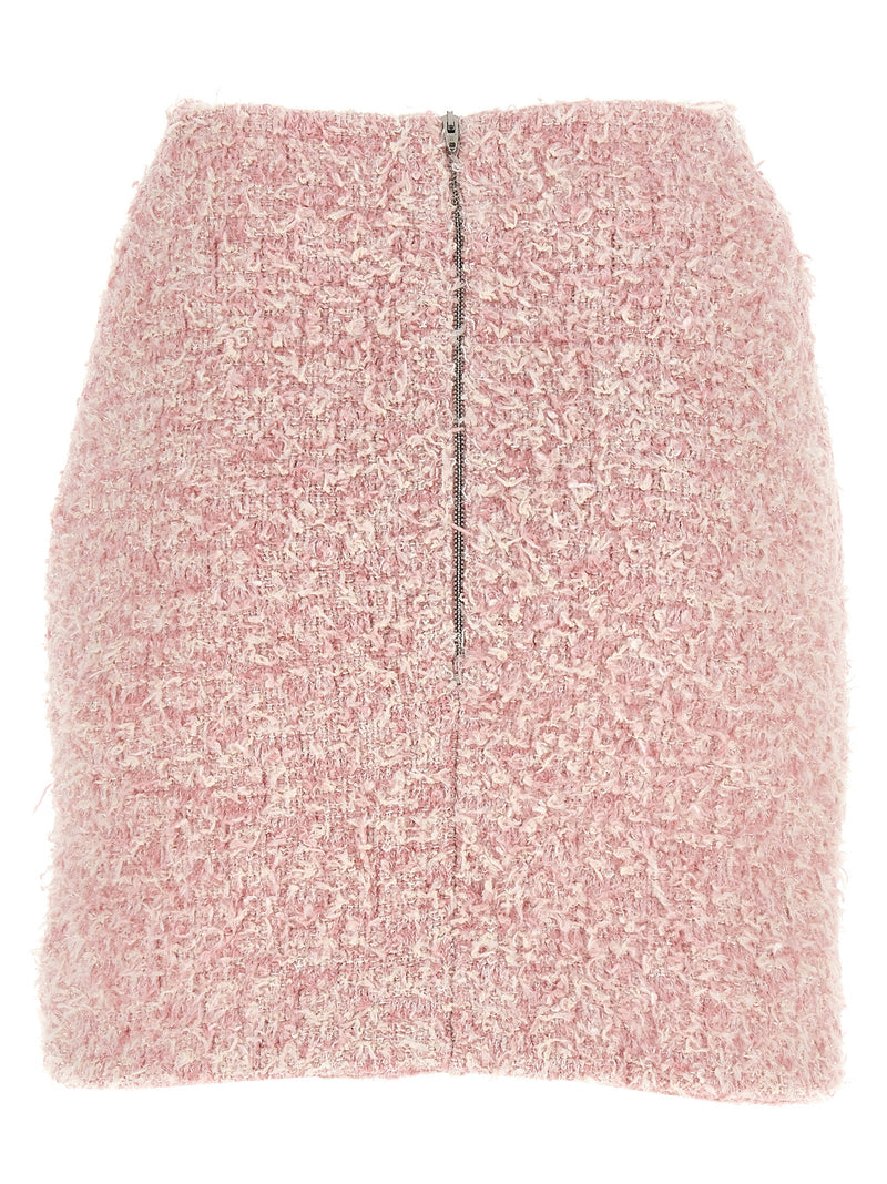 Balenciaga Multicolor Cotton Long Skirt - Exquisite Sophistication