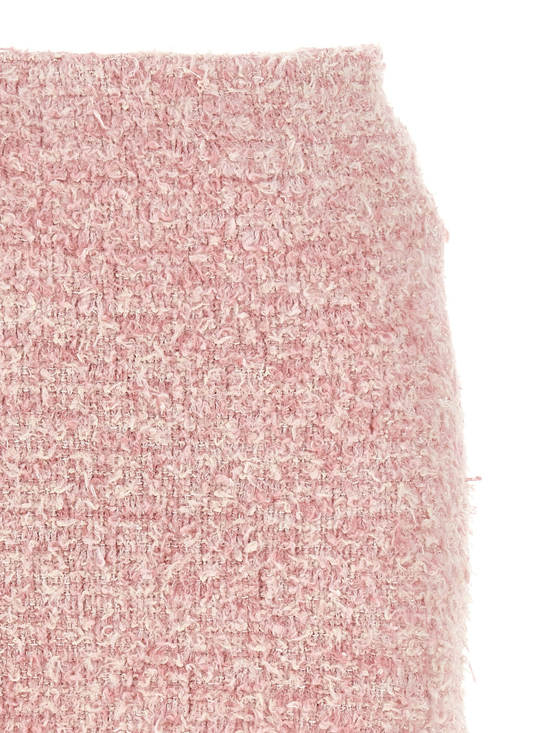 Balenciaga Multicolor Cotton Long Skirt - Exquisite Sophistication