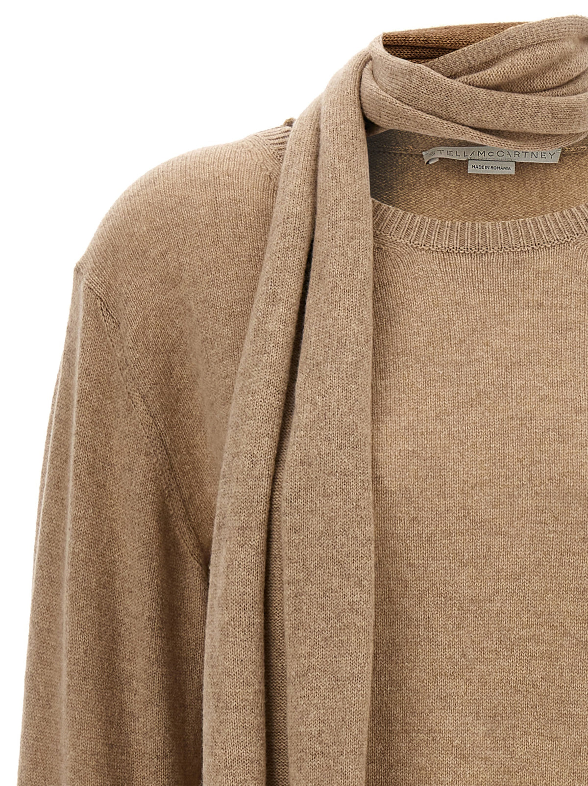 Stella McCartney Beige Cashmere Cardigan - Luxurious Comfort