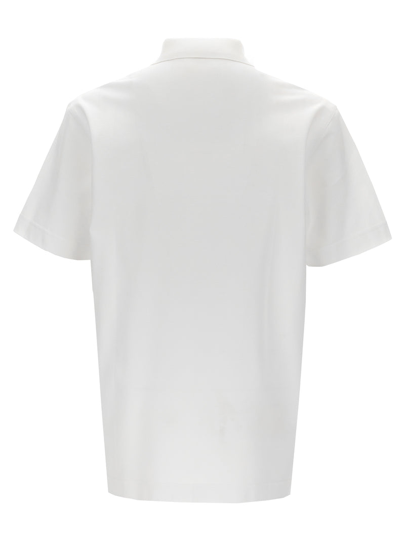 Givenchy White Cotton Polo Shirt for Men