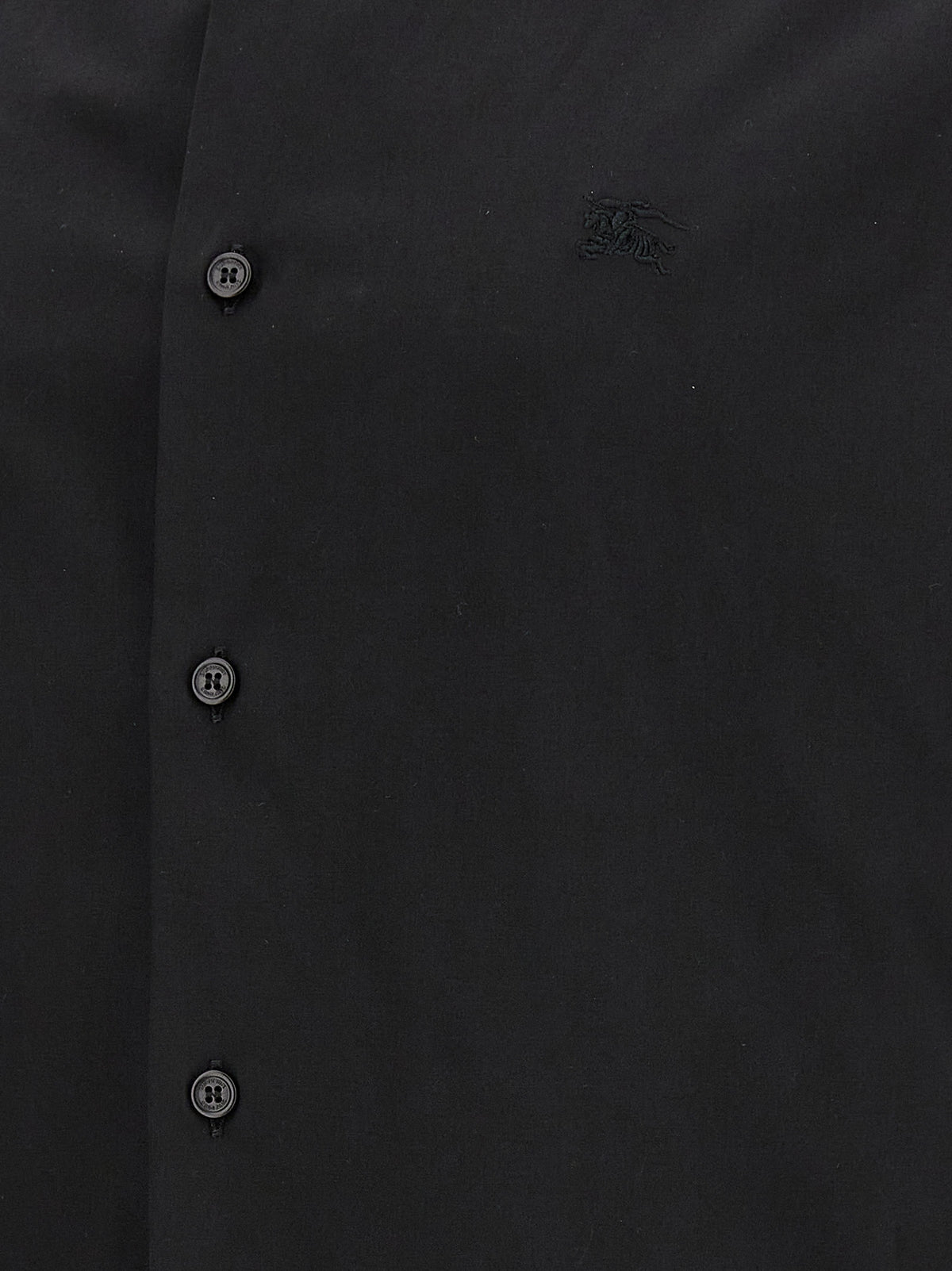 Burberry Sherfield Black Cotton Blouse for Men