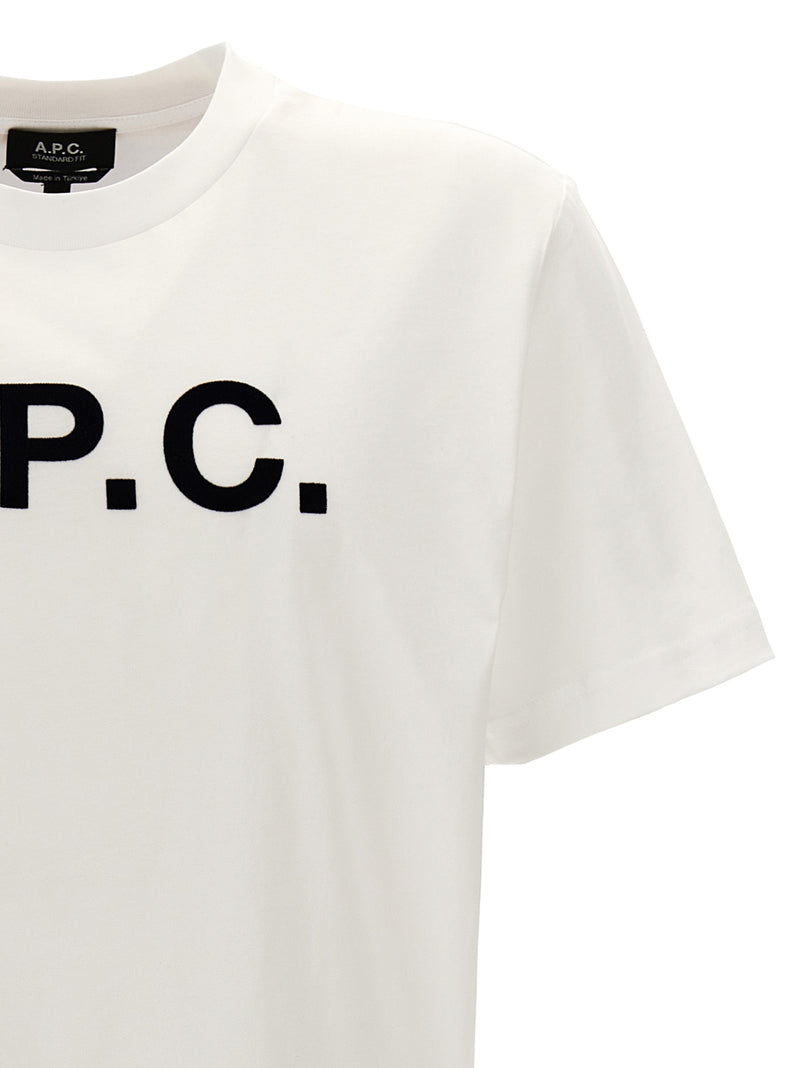 A.P.C. Standard Grand VPC White Cotton T-Shirt