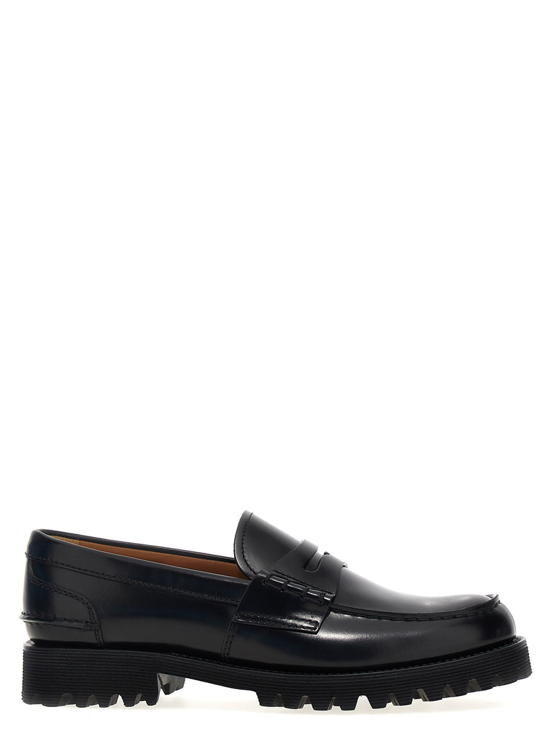 Church's Pembrey T2 Black Cowhide Slip-On Loafers for Women