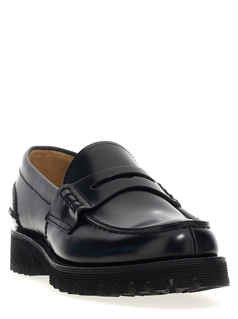 Church's Pembrey T2 Black Cowhide Slip-On Loafers for Women