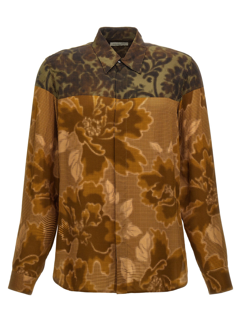 Dries Van Noten Carvies 9080 Multicolor Viscose Blouse