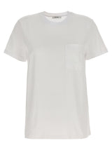 Max Mara Papaia White Cotton T-Shirt for Women
