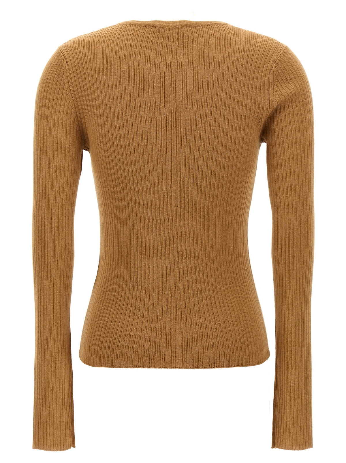 Gilet en Soie Beige Max Mara