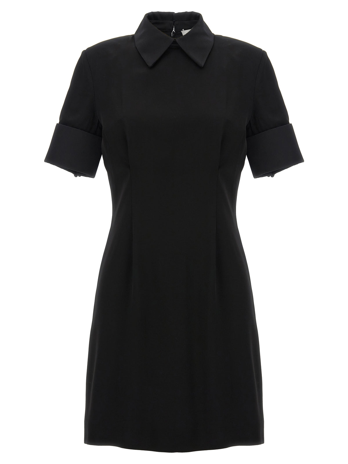 Sportmax Cipro Black Viscose Short Dress