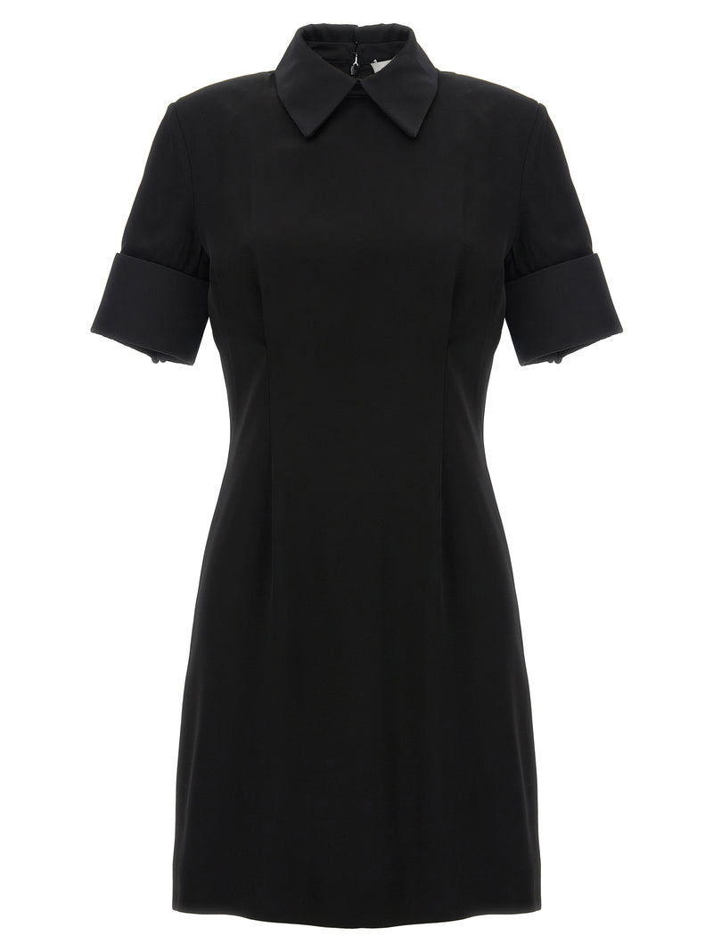 Sportmax Cipro Black Viscose Short Dress