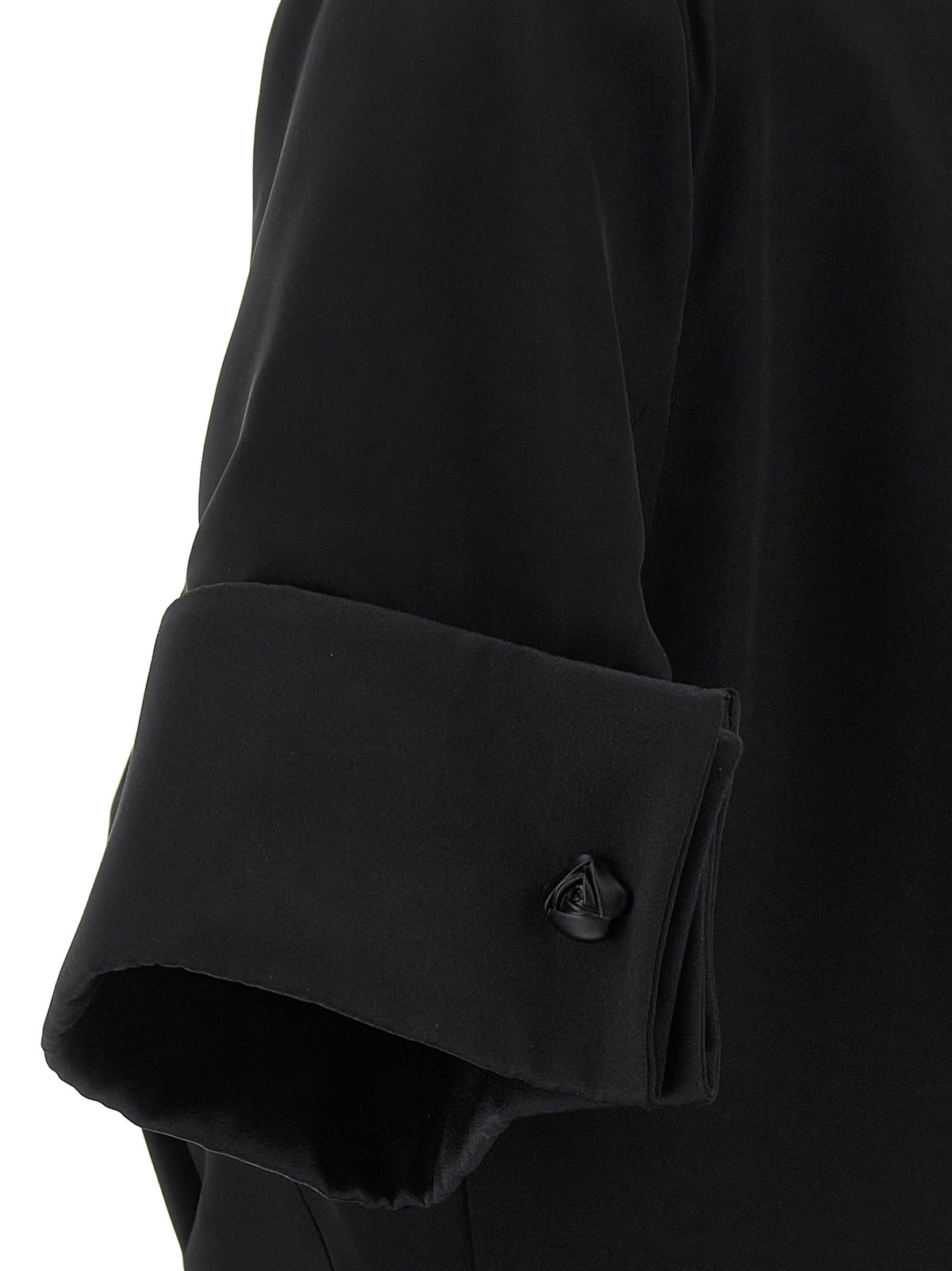 Sportmax Cipro Black Viscose Short Dress