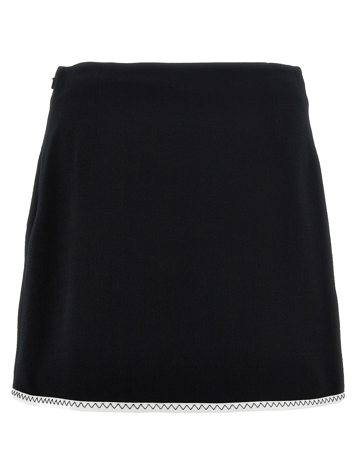 Moschino Bicolor Viscose Long Skirt