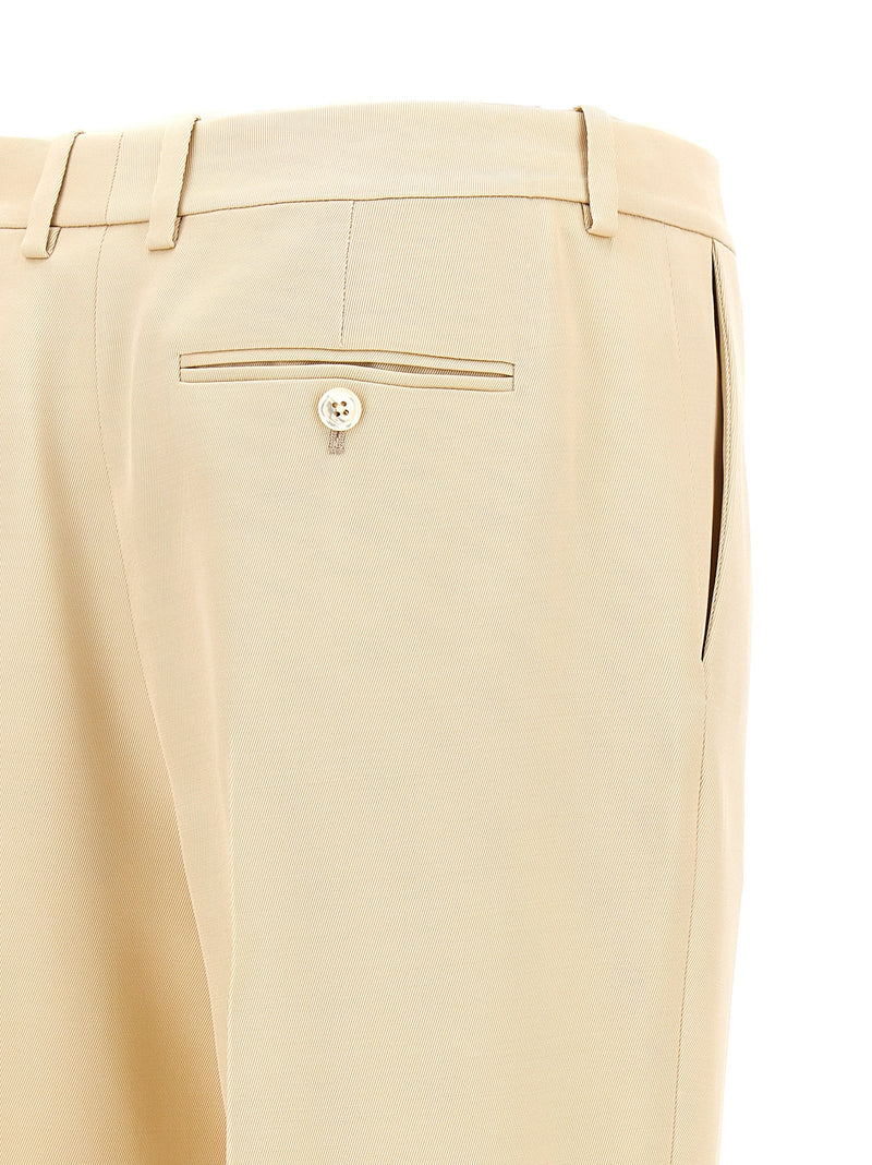 Tom Ford Beige Silk Dress Pants for Women