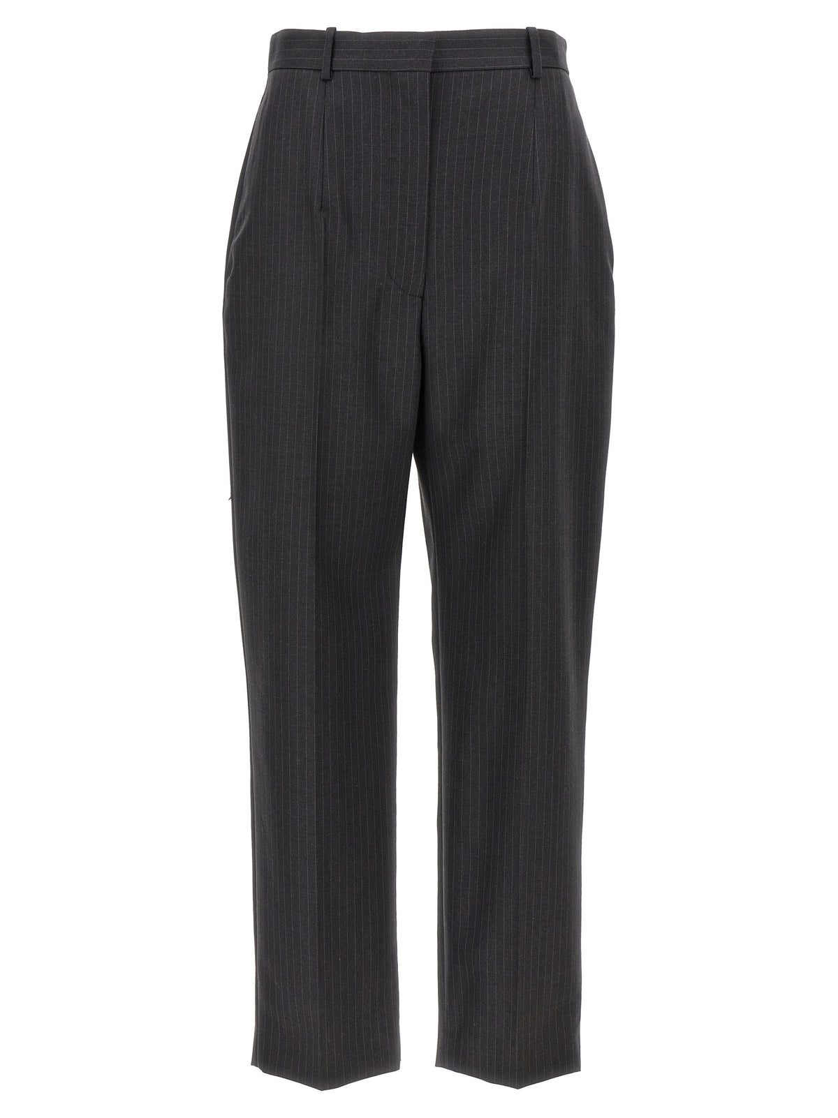 Alexander McQueen Gray Wool Dress Pants for Women