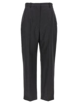 Alexander McQueen Gray Wool Dress Pants for Women