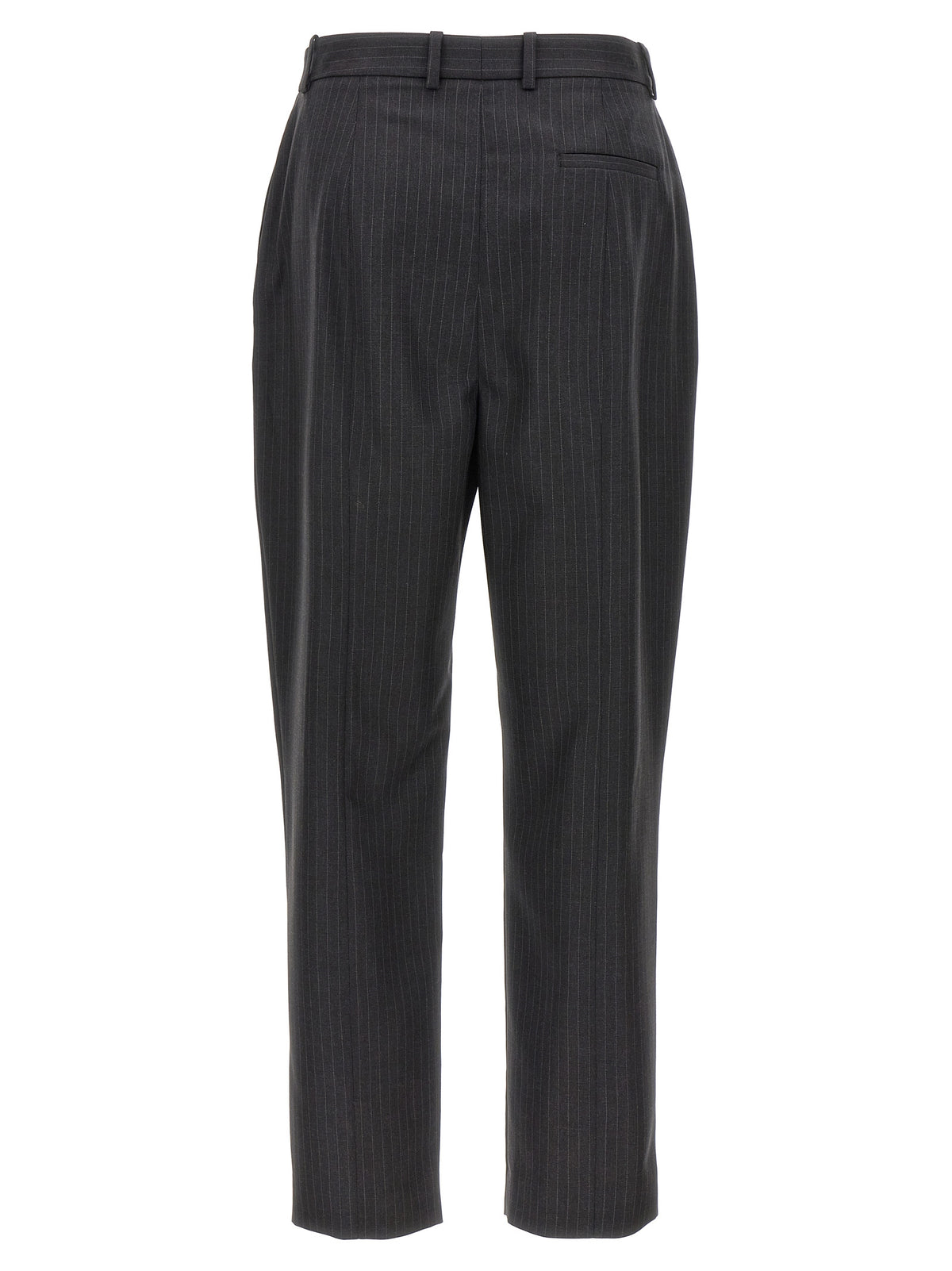 Alexander McQueen Gray Wool Dress Pants for Women