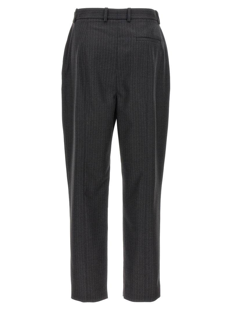 Alexander McQueen Gray Wool Dress Pants for Women