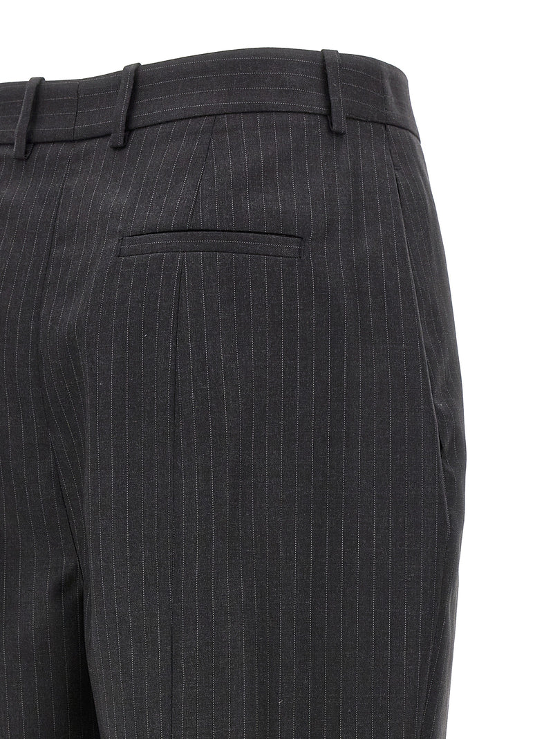 Alexander McQueen Gray Wool Dress Pants for Women