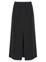 Ermanno Scervino Black Virgin Wool Mini Skirt