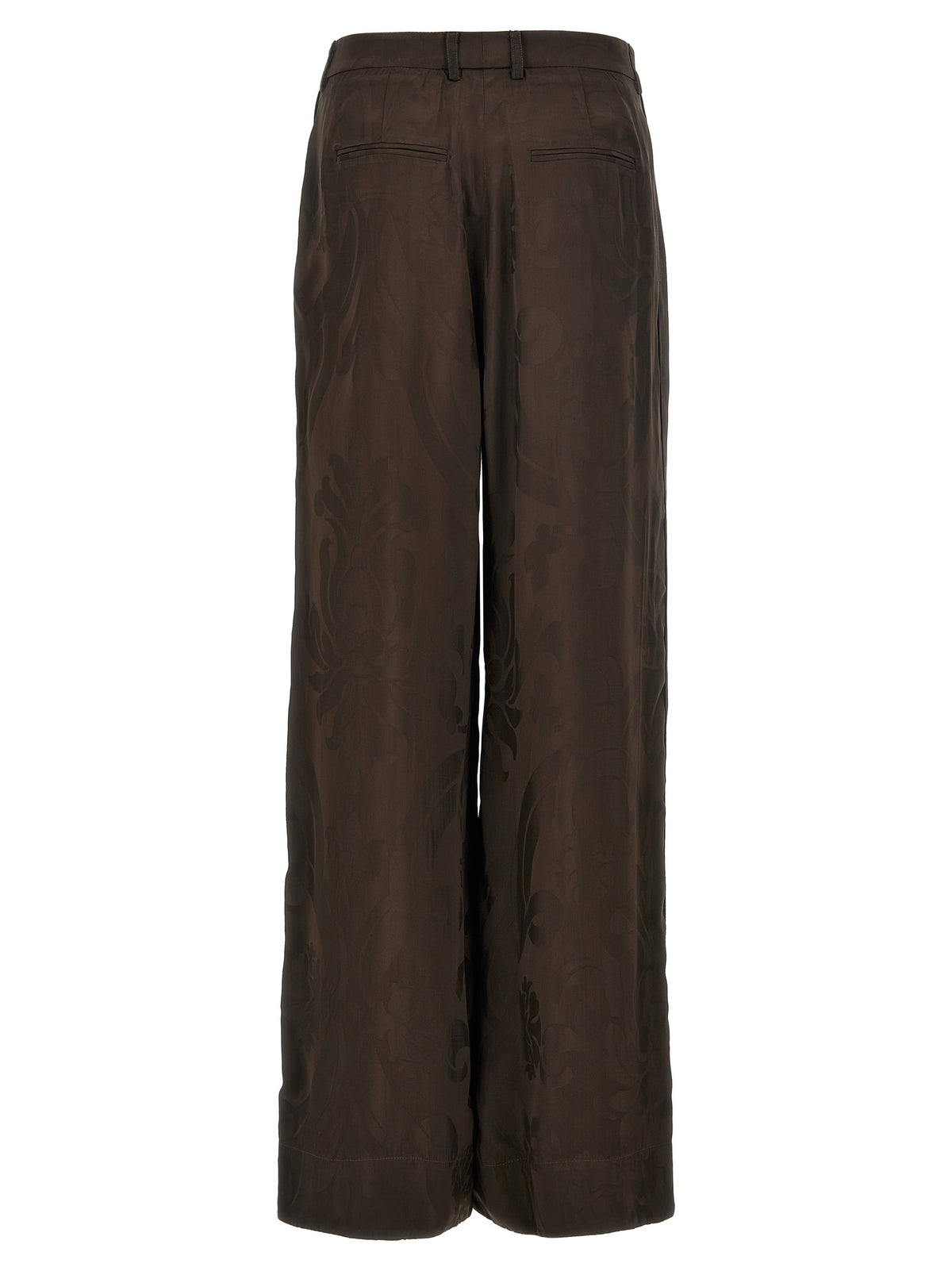 F.R.S. - FOR RESTLESS SLEEPERS Brown Viscose Arche Pants