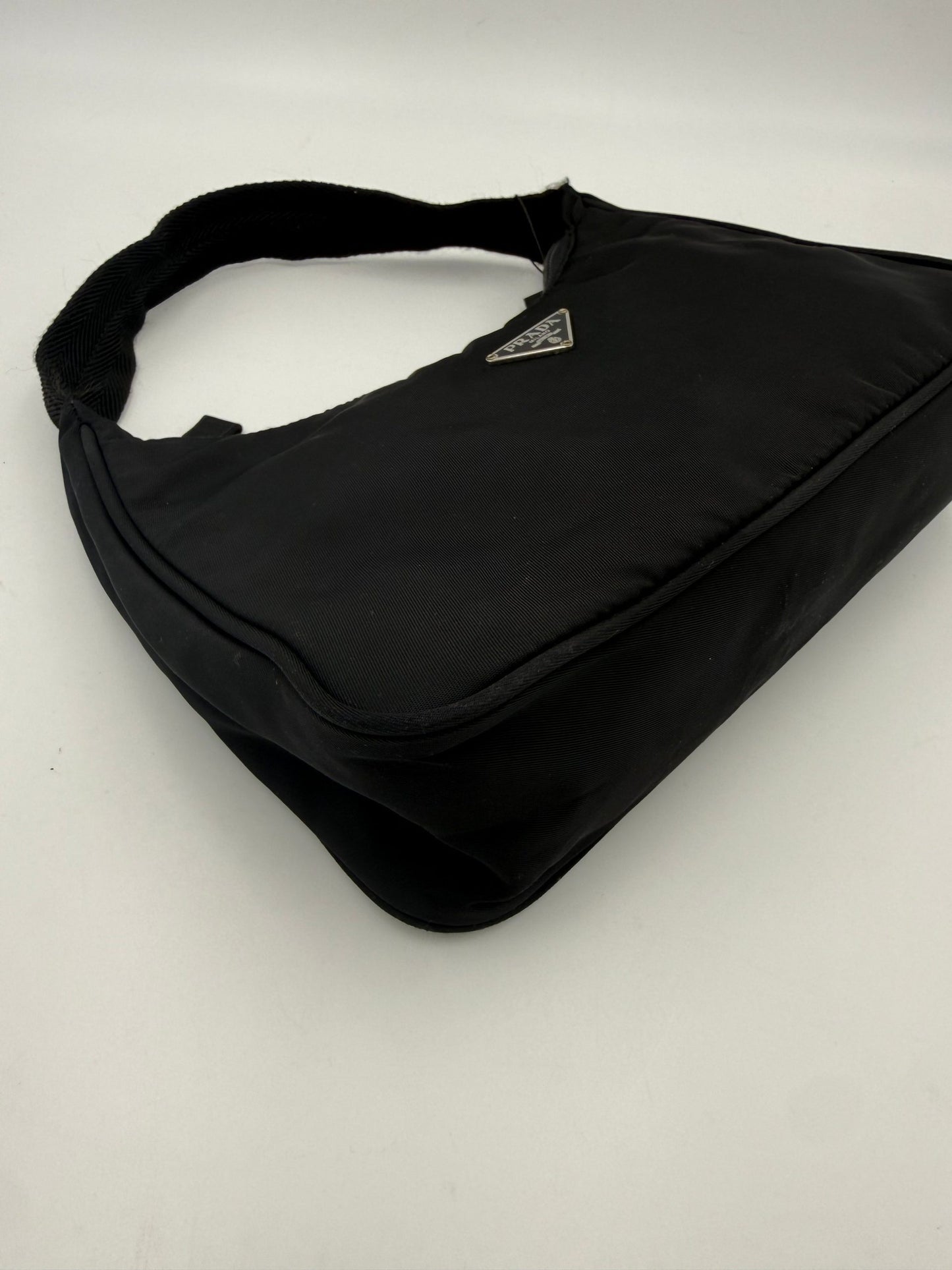 Prada PRADA HOBO Nylon Small Handbag