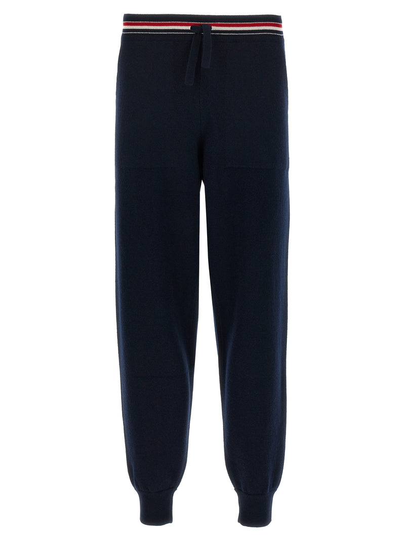 Thom Browne Blue Cashmere Joggers - Luxury Workout Pants