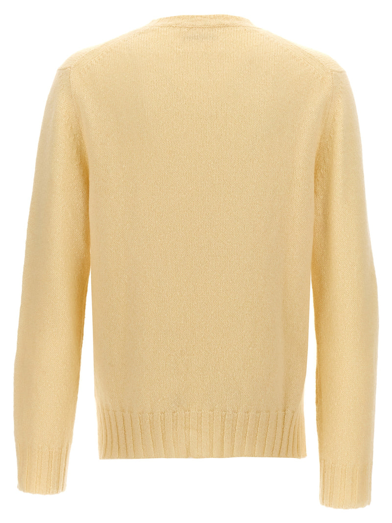 Jil Sander Beige Wool Cardigan for Men