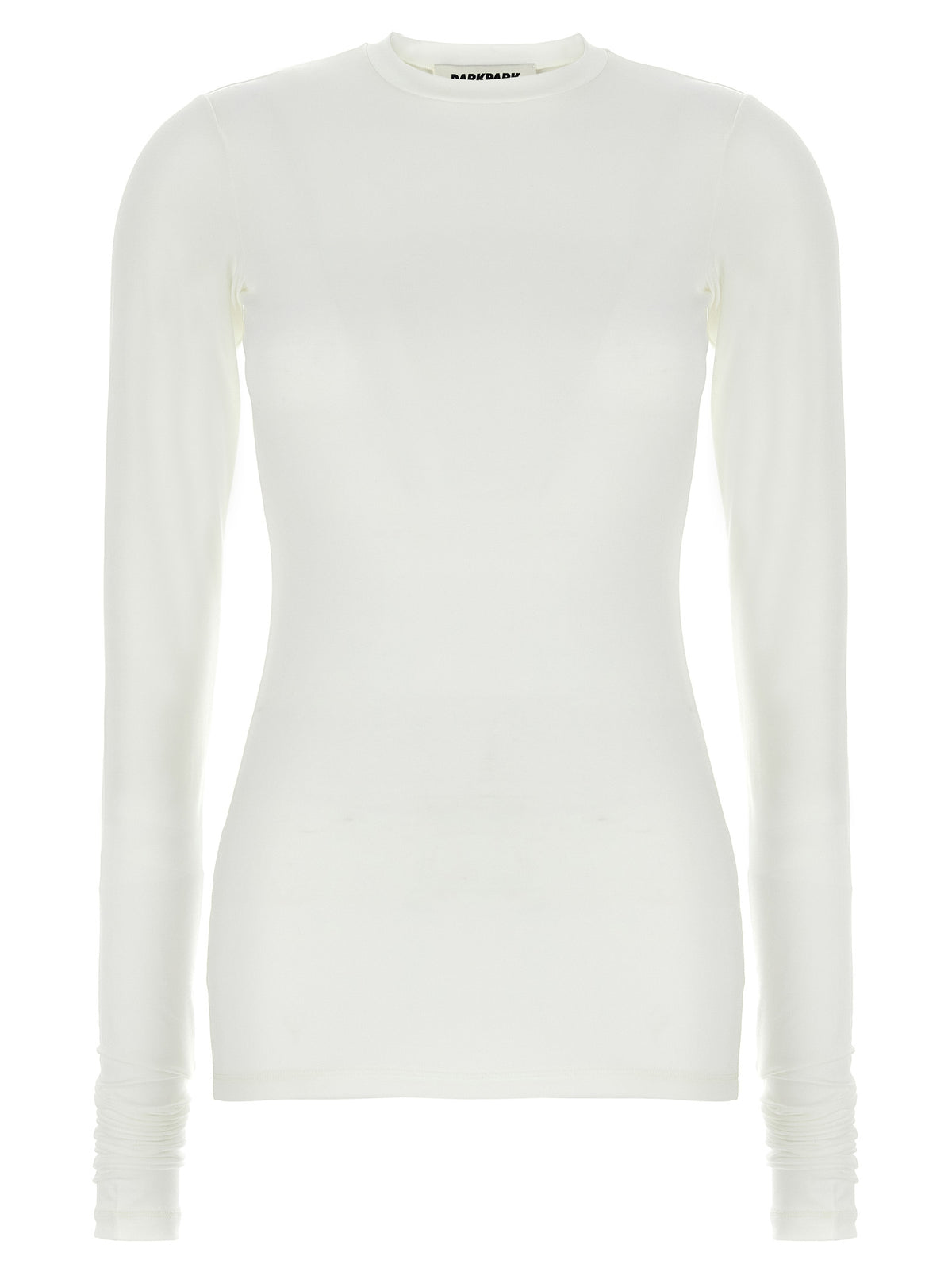 Darkpark Camren White Long Sleeve Polyester T-Shirt