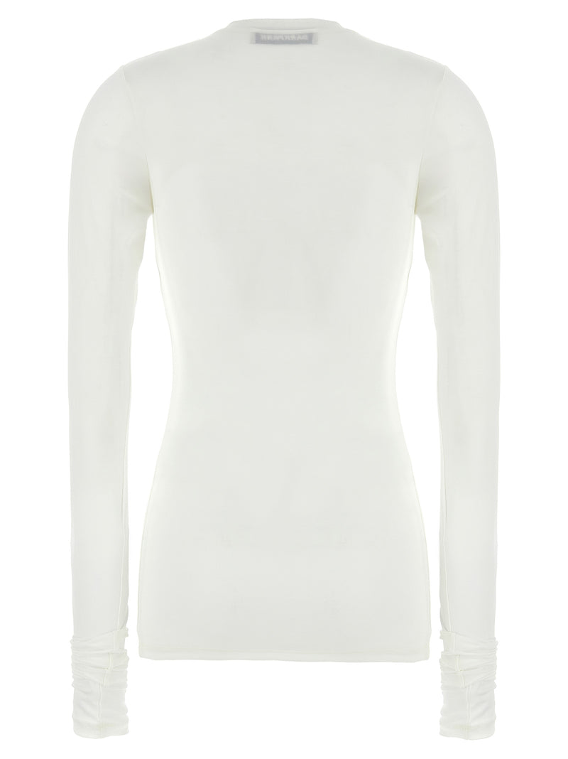 Darkpark Camren White Long Sleeve T-Shirt for Women