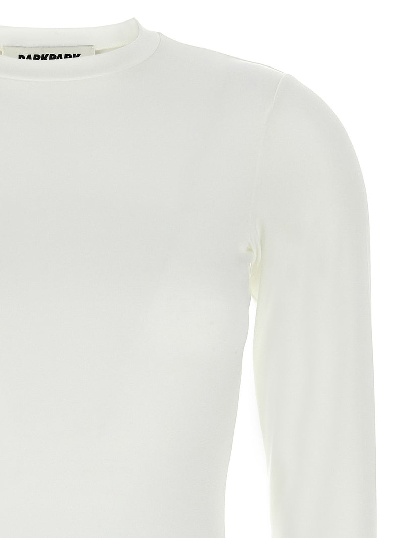 Darkpark Camren White Long Sleeve T-Shirt for Women