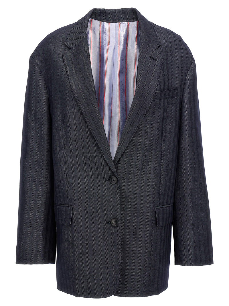 Etro Blue Wool Blazer - Sophisticated Style for Women