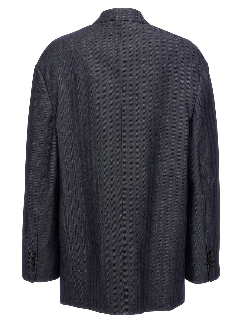 Etro Blue Wool Blazer - Sophisticated Style for Women