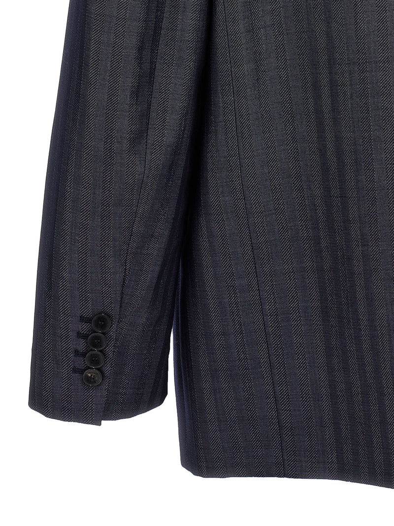 Etro Blue Wool Blazer - Sophisticated Style for Women