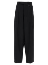 Giuseppe Di Morabito Black Virgin Wool Casual Pants