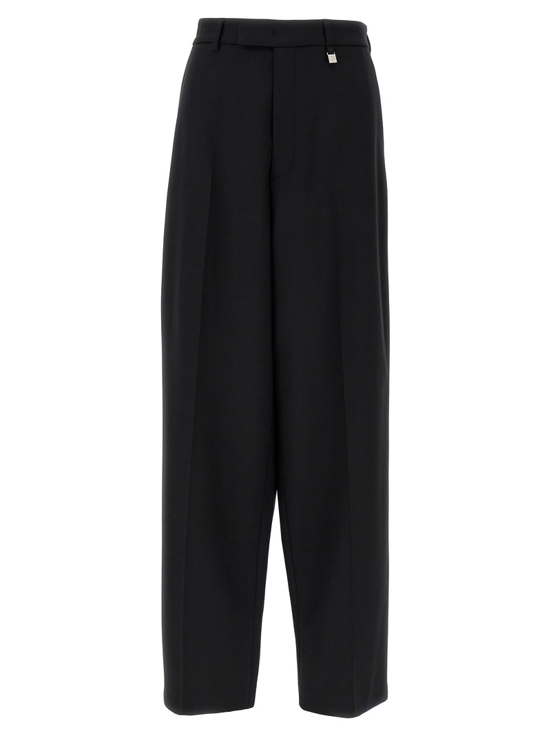 Giuseppe Di Morabito Black Virgin Wool Casual Pants