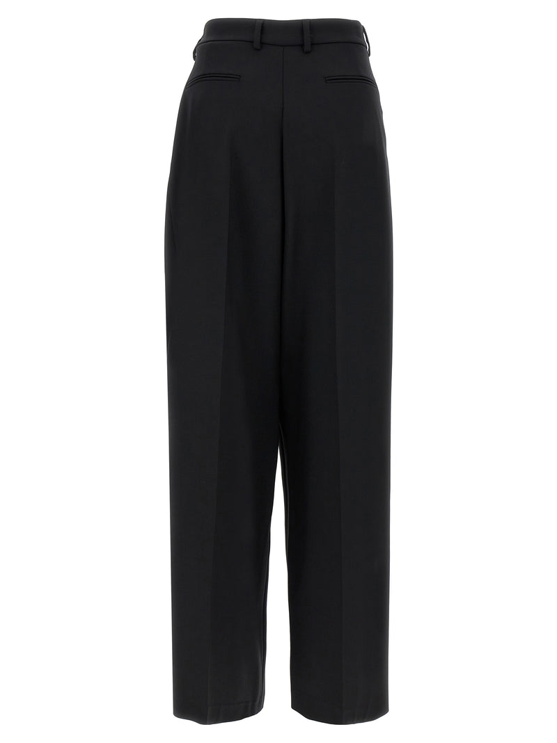 Giuseppe Di Morabito Black Virgin Wool Casual Pants