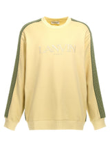 Sweatshirt Bicolor en Coton Lanvin pour Homme