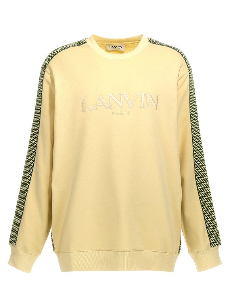 Lanvin Bicolor Cotton Sweatshirt - Bold and Stylish