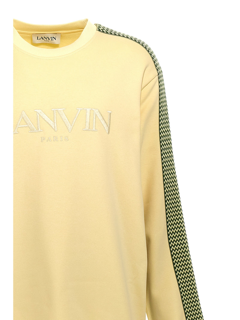 Lanvin Bicolor Cotton Sweatshirt - Bold and Stylish