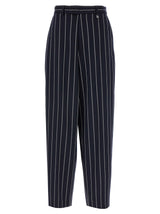 Giuseppe Di Morabito Blue Polyester Casual Pants