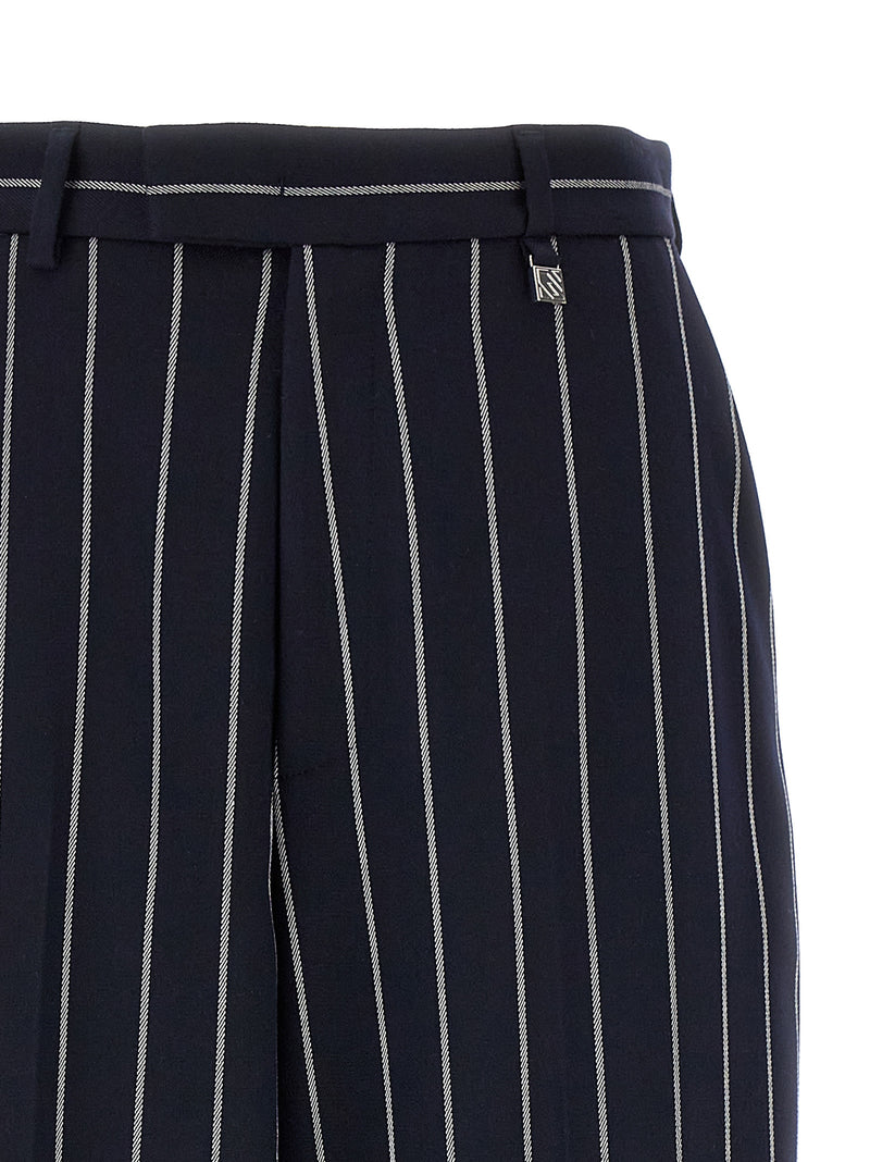 Giuseppe Di Morabito Blue Polyester Casual Pants