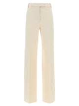 THELATEST Alek Beige Cotton Canvas Pants for Women