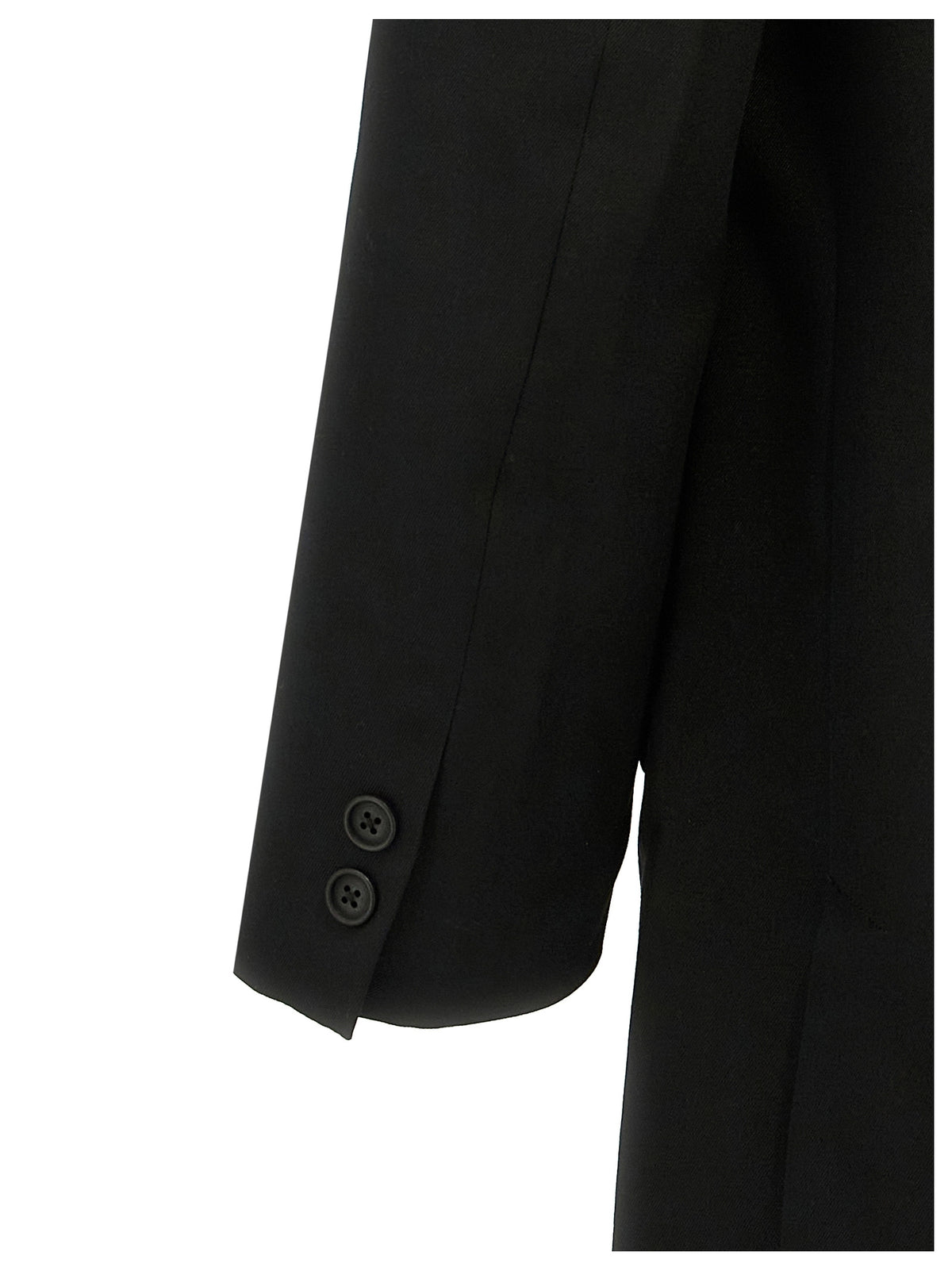 Yohji Yamamoto Black Wool Blazer for Men