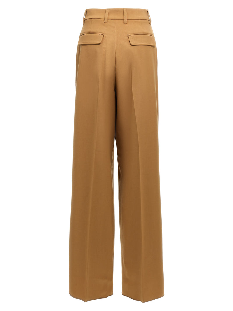 THELATEST Axel Brown Wide-Leg Pants for Women