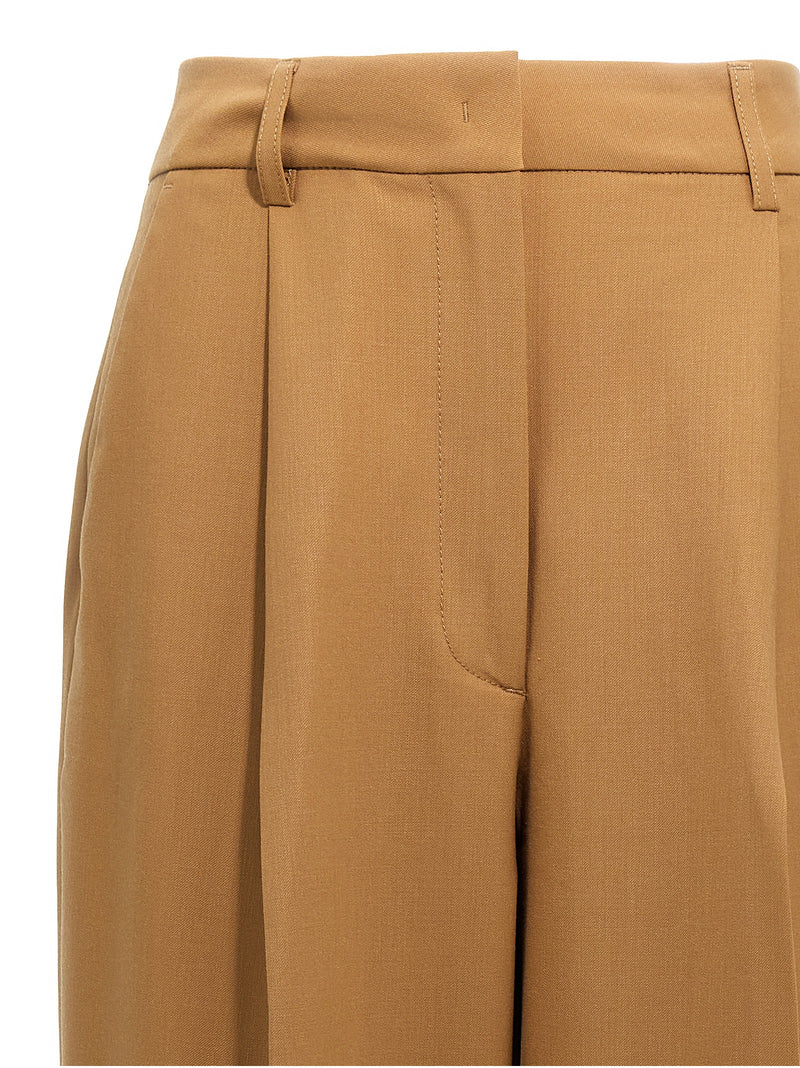 THELATEST Axel Brown Wide-Leg Pants for Women