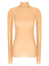 Jil Sander Multicolor Silk Turtleneck