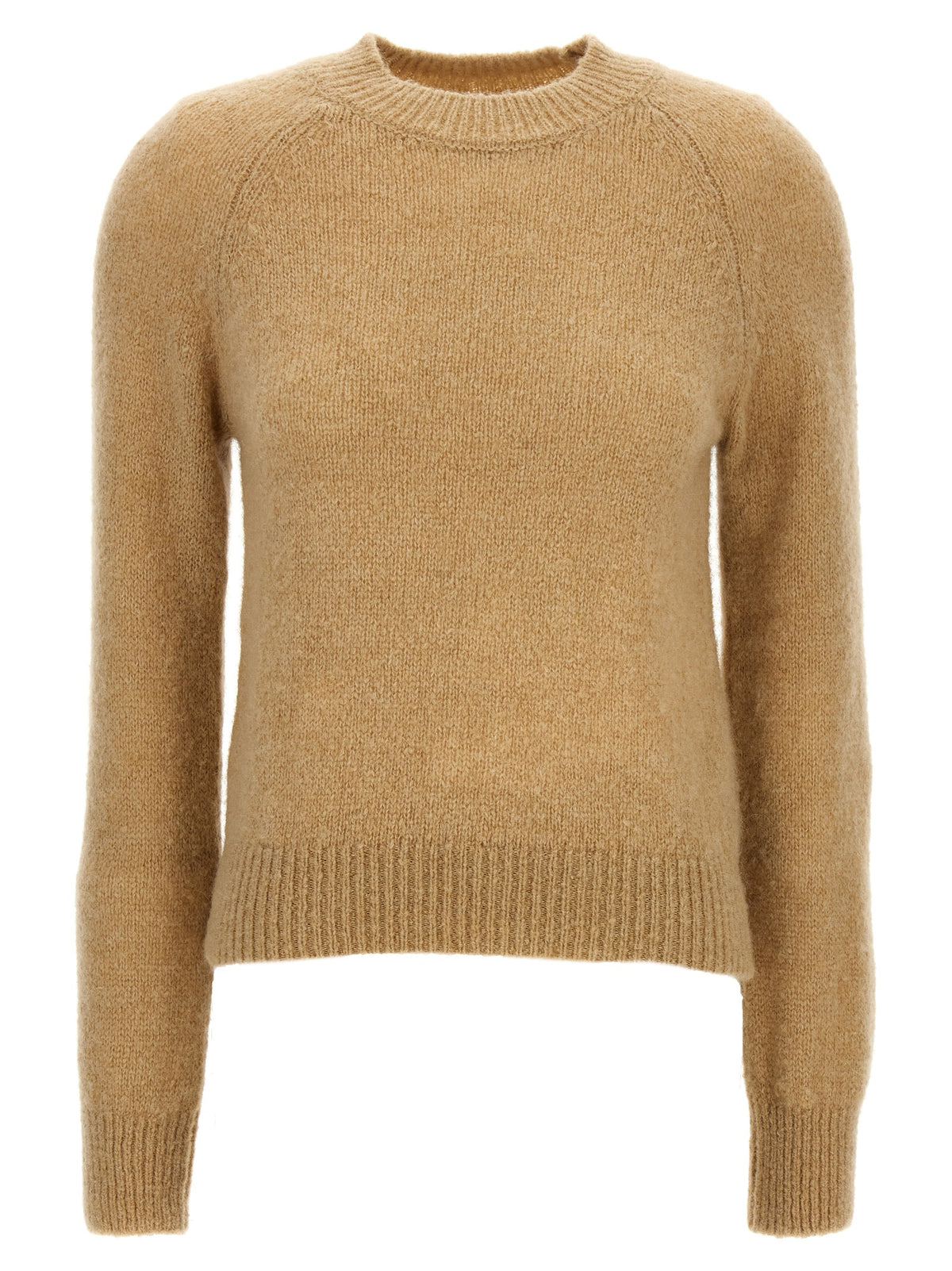 Dries Van Noten Beige Wool Cardigan - Texas Alpaca Blend Sweater