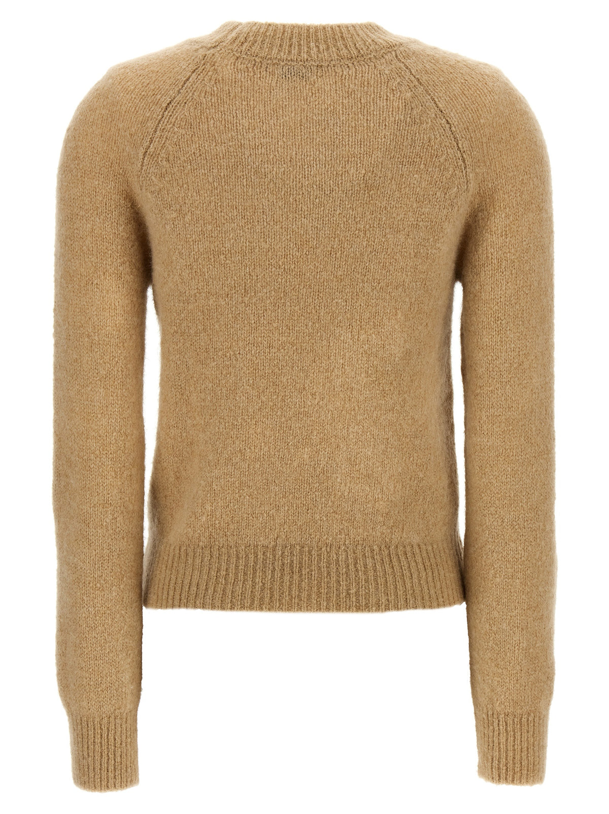 Dries Van Noten Beige Wool Cardigan - Texas Alpaca Blend Sweater