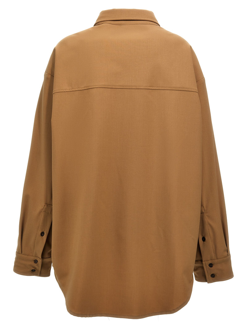 THELATEST Andrea Brown Polyester Blouse for Women