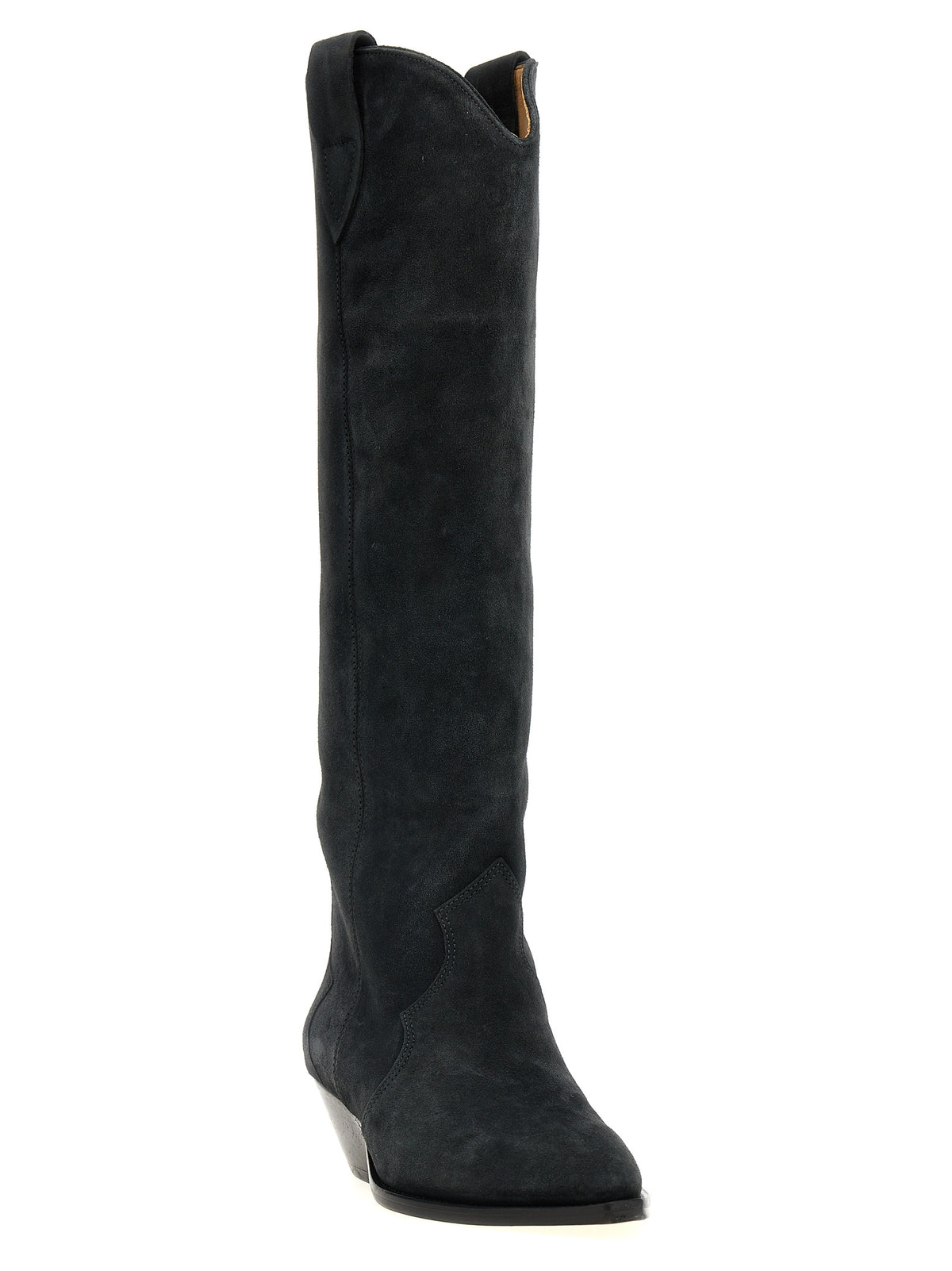 Isabel Marant Black Calfskin Chelsea Boots - Denvee Model