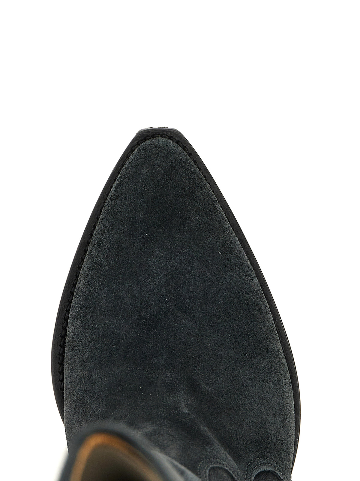 Isabel Marant Black Calfskin Chelsea Boots - Denvee Model